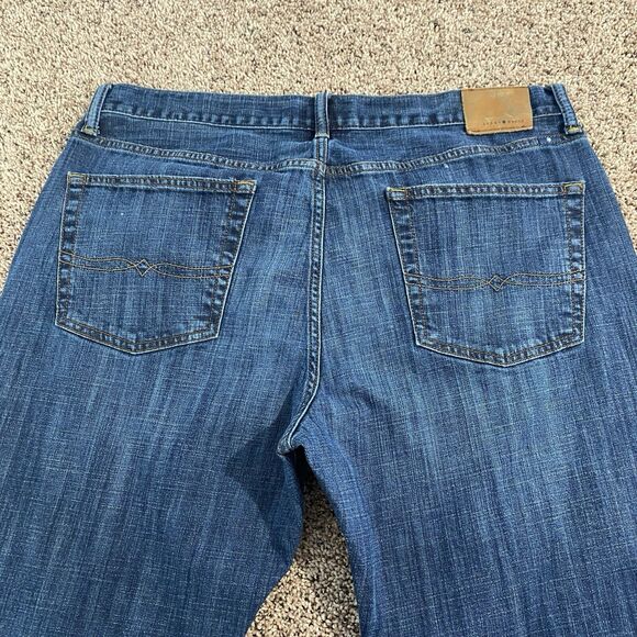 Lucky Brand Jeans Size 38x32 Mens Blue 363 Vintage Straight Pants Stretch Denim - Picture 4 of 13